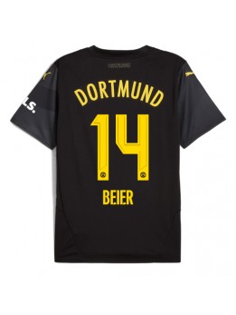 Billige Borussia Dortmund Maximilian Beier #14 Bortedrakt 2024-25 Kortermet